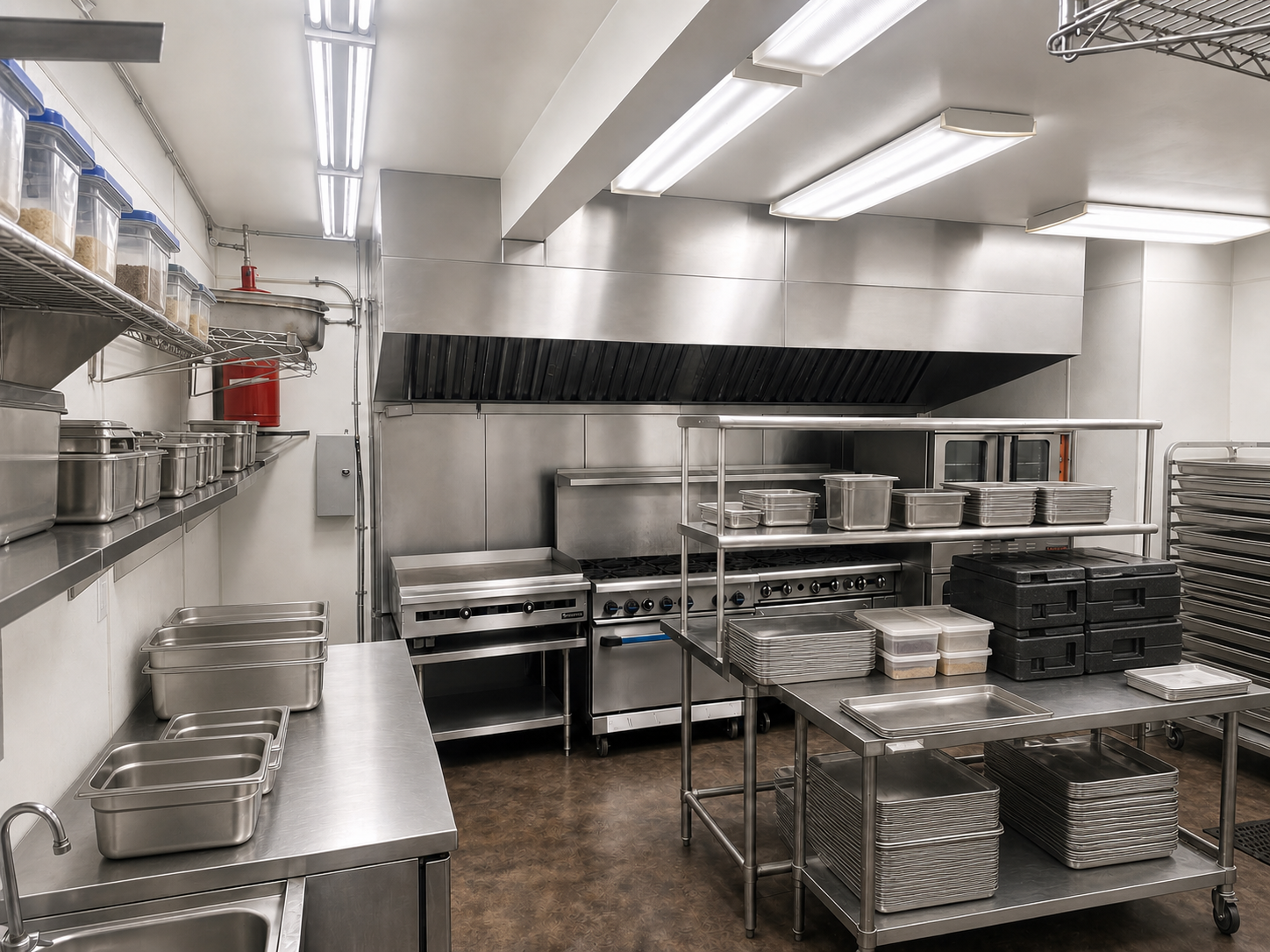 Illustrative catering commissary concept